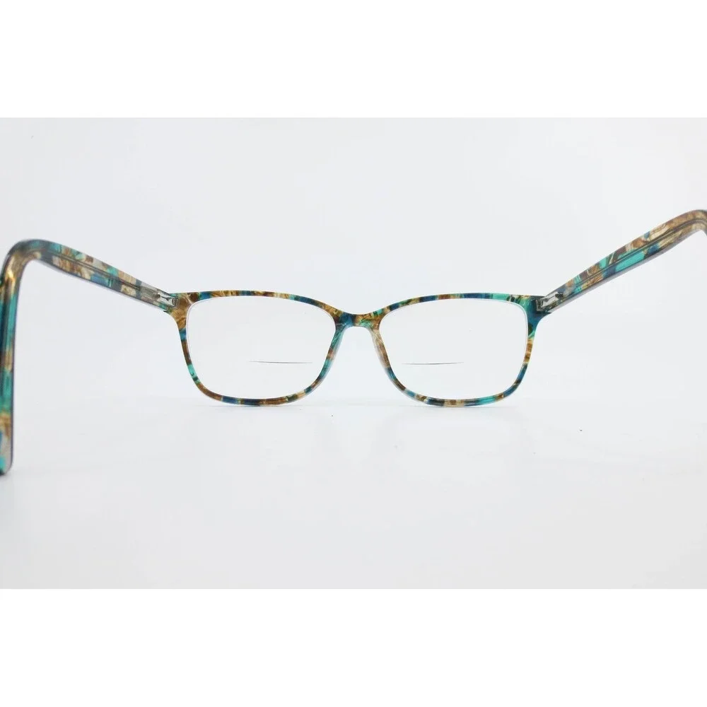 BKLYN Kensington Lapis Blue Brown Marble Eyeglass Frames 54-15-142 36713